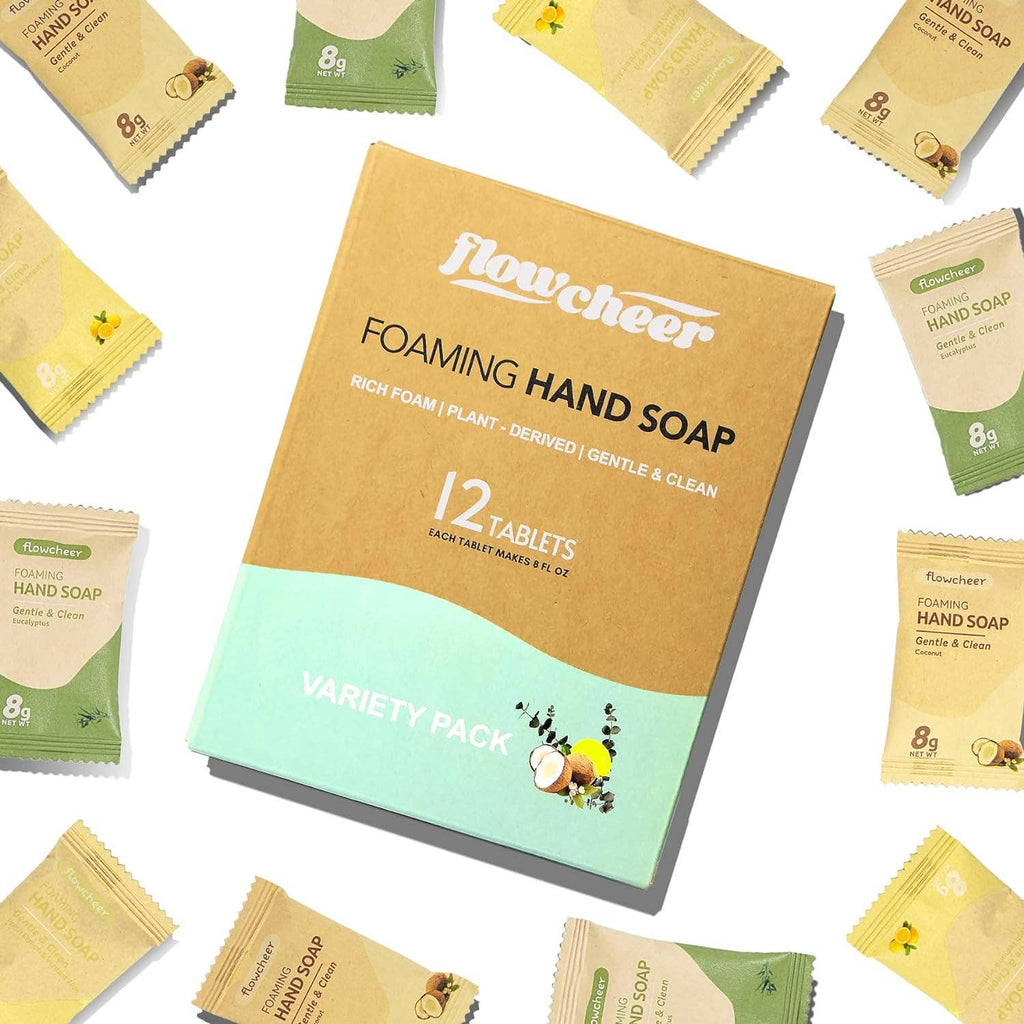 Foaming Hand Soap Tablets - Flowcheer