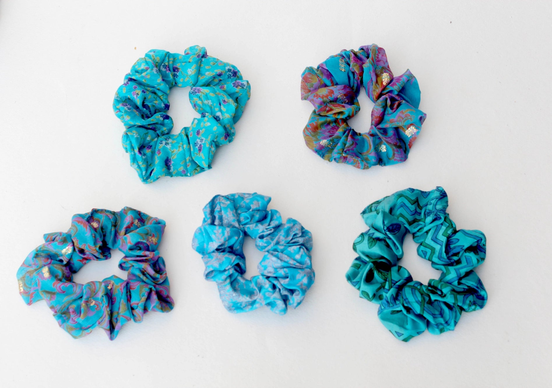 Upcycled - Sari Scrunchie