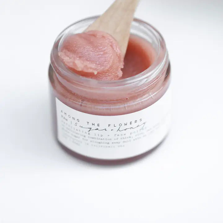 Exfoliating Lip Face Polish - Honey+Sugar