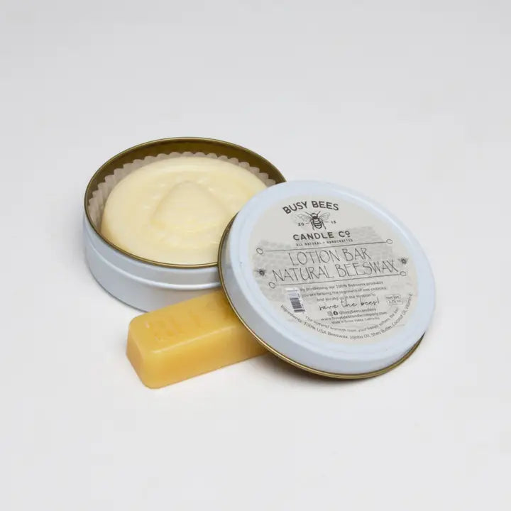 Natural Beeswax Lotion Bar