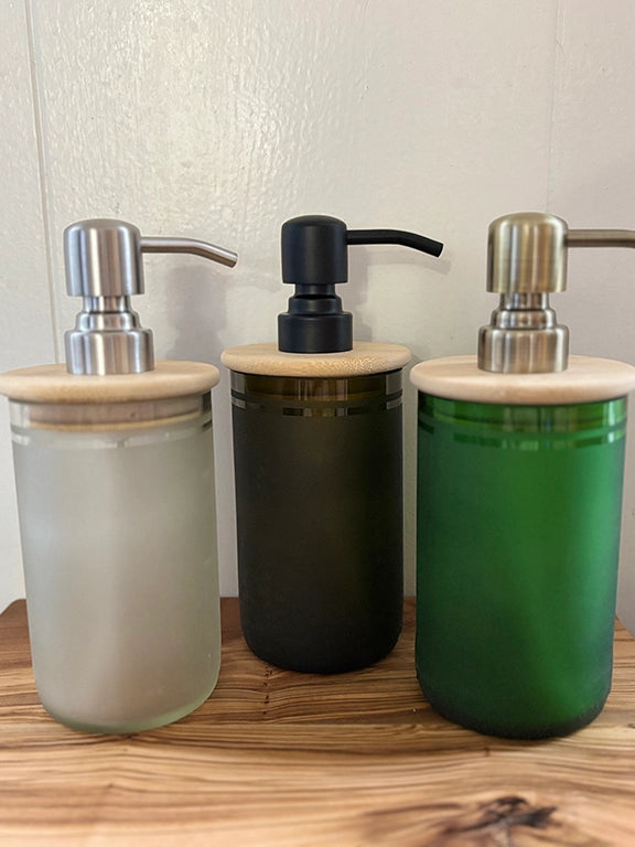 Howaida Upcycled Eco Soap Dispenser