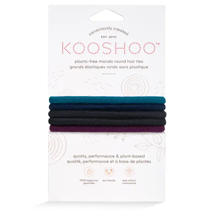 Kooshoo Round Mondo Hair Ties
