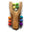Wooden Slingshot w/ Felt Ball Ammo