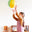 Silk Rainbow Balloon Ball