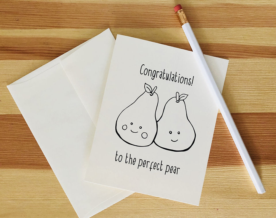 Sunshine Studios Greeting Cards - CONGRATS!