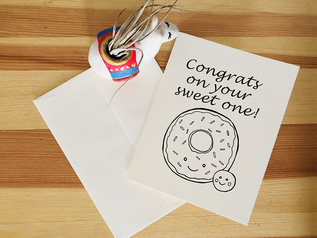 Sunshine Studios Greeting Cards - CONGRATS!