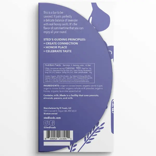 Sted 2oz Chocolate Bars