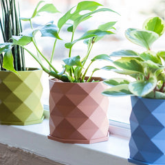 Houston Self-Watering Planter - 100% Recovered Plastic