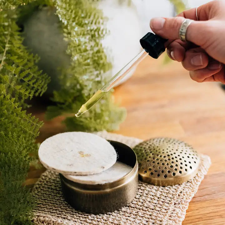 Antique Brass Essential Oil Diffuser