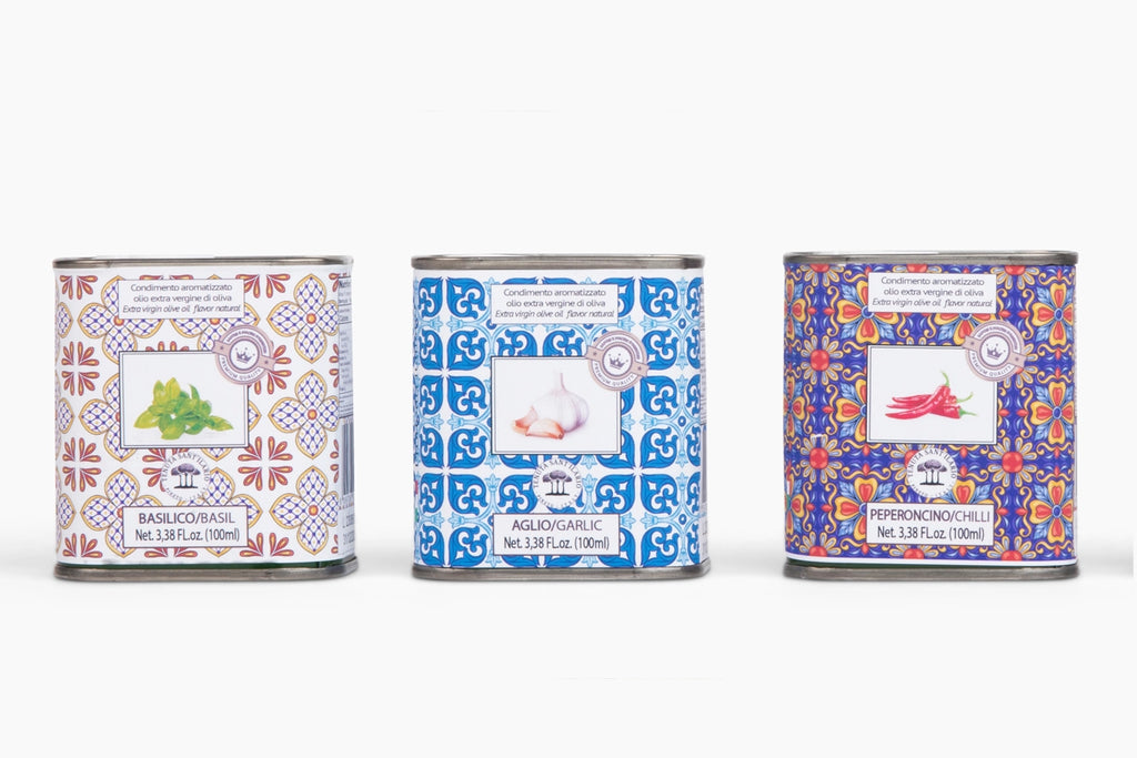Infused Extra Virgin Olive Oil in Tin