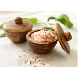 Olive Wood Mini Bowl with lid