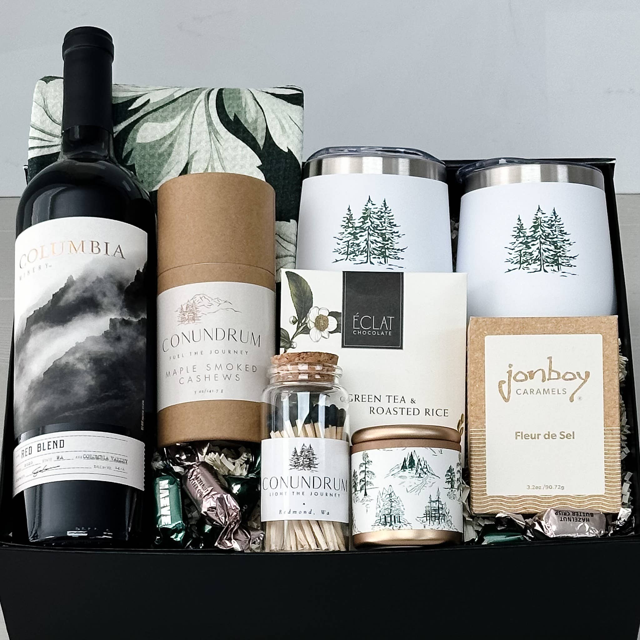 Three Pines Wine Tumbler - 12 oz
