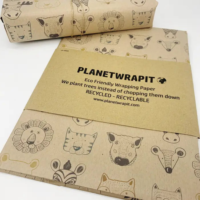 Wrapping Paper Rolls -Recycled Kraft Paper Gift Wrap