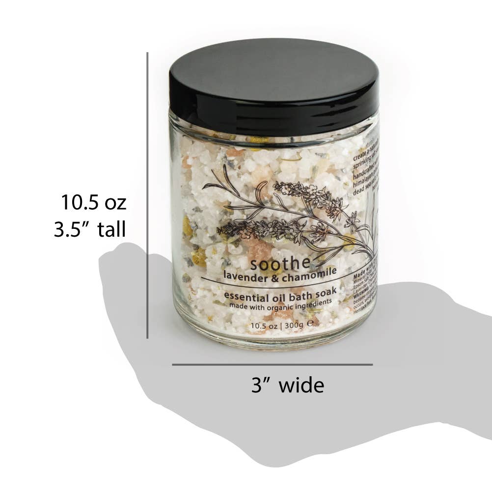 Essential Oil Mineral Bath Soak