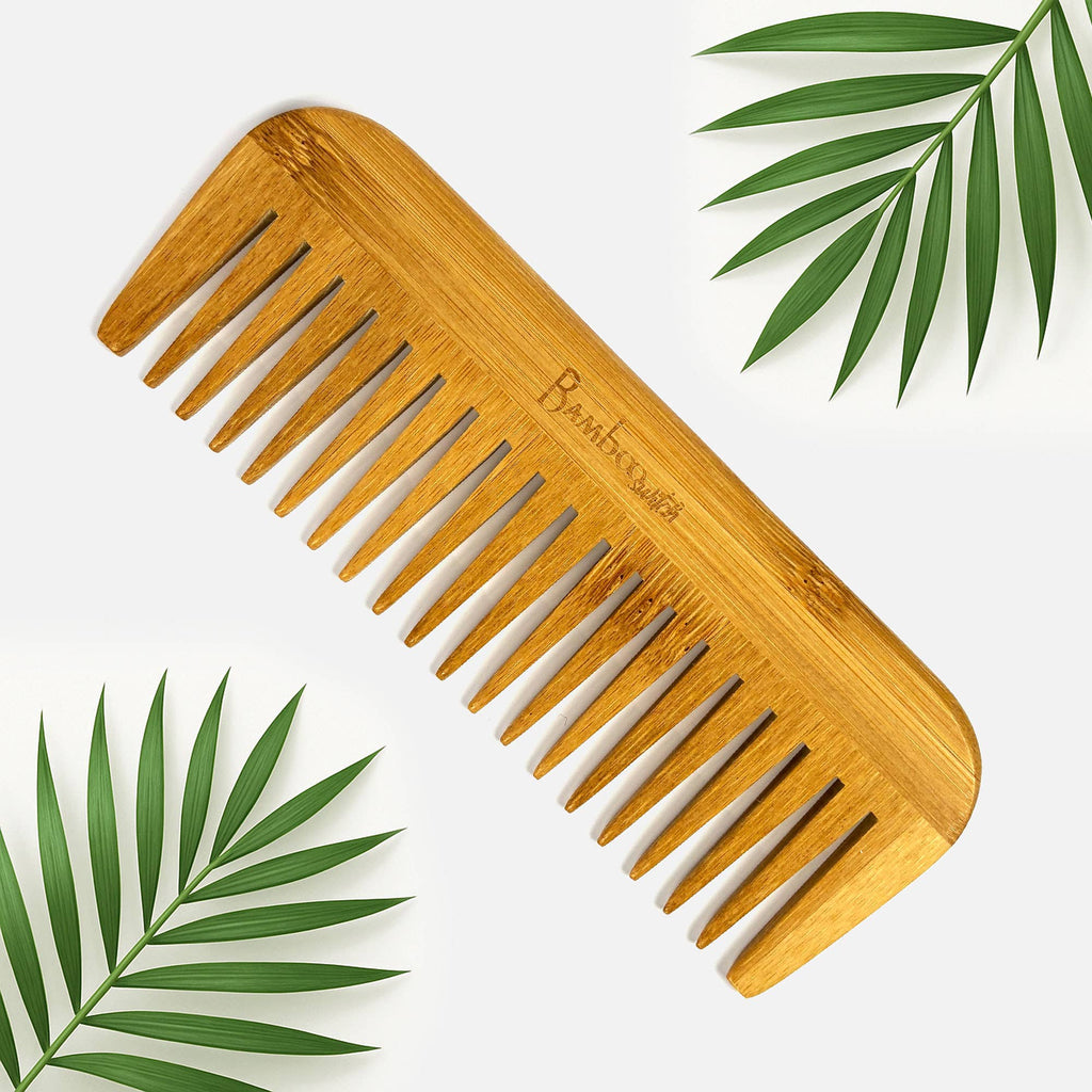 Pointed Bamboo Wide Tooth Comb