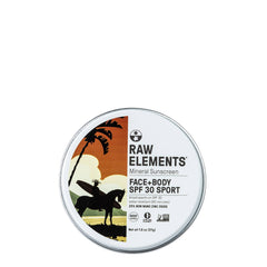 Raw Elements Face & Body SPORT Sunscreen Tin SPF 30