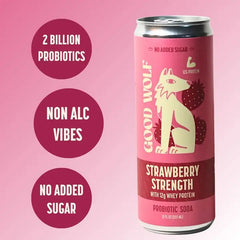 Probiotic Soda Cans - Good Wolf