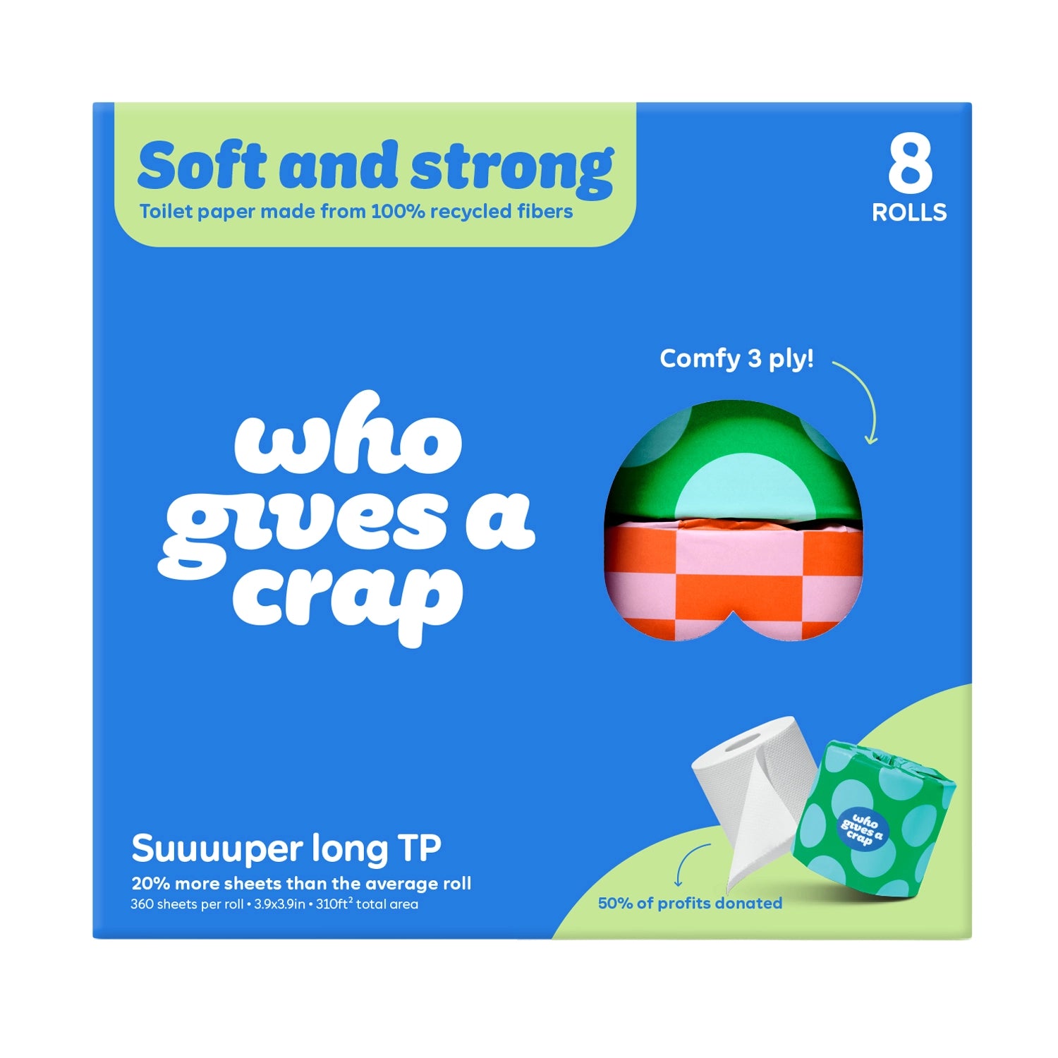 Toilet Paper - 100% Recycled