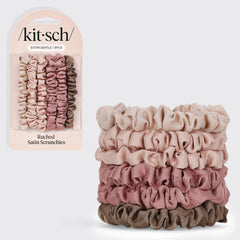 Ultra Petite Satin Scrunchies 6pc