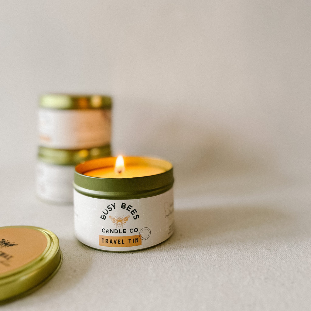 Candle - Gold Travel Tin