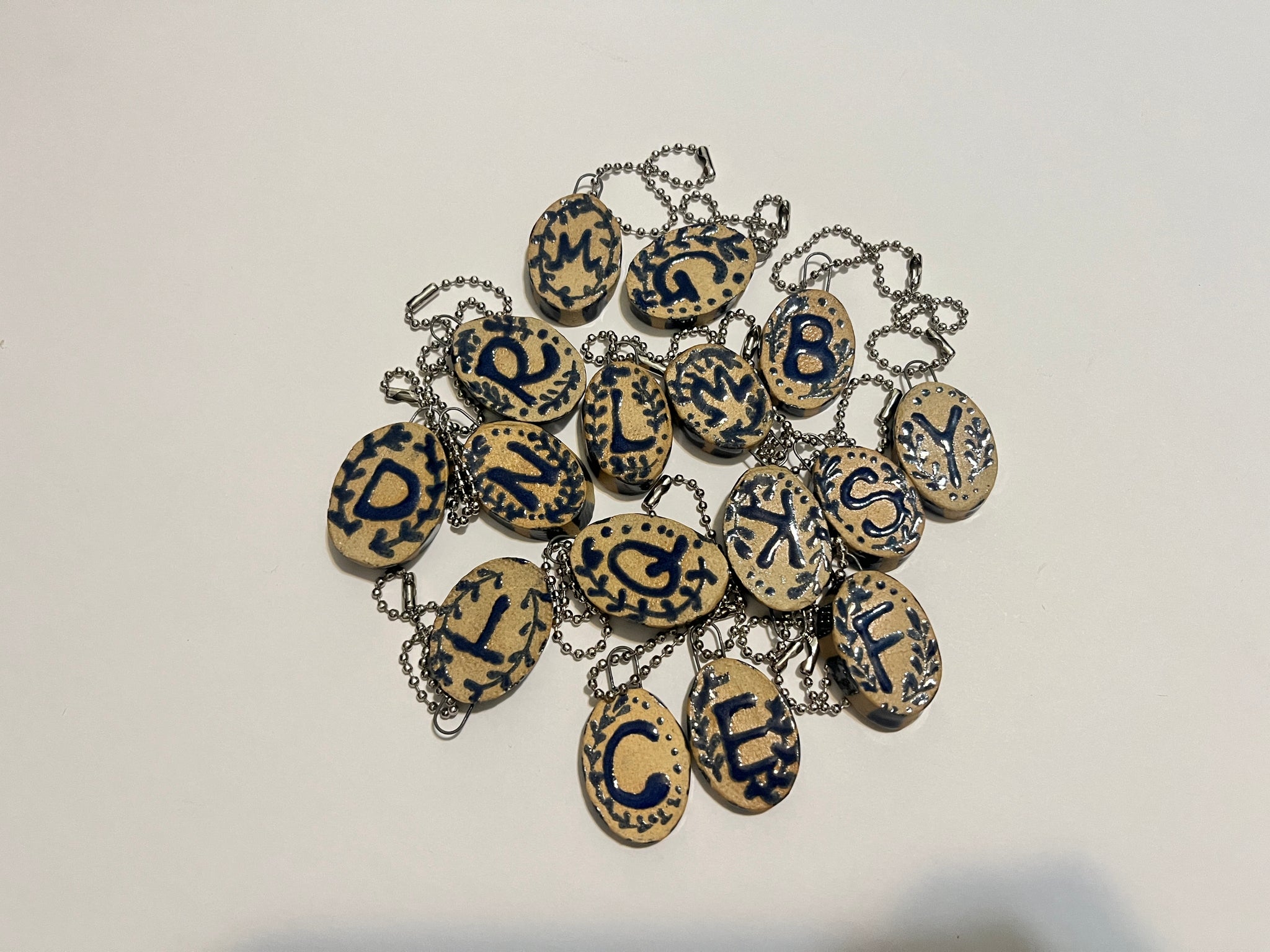 Ceramic Keychain Charms