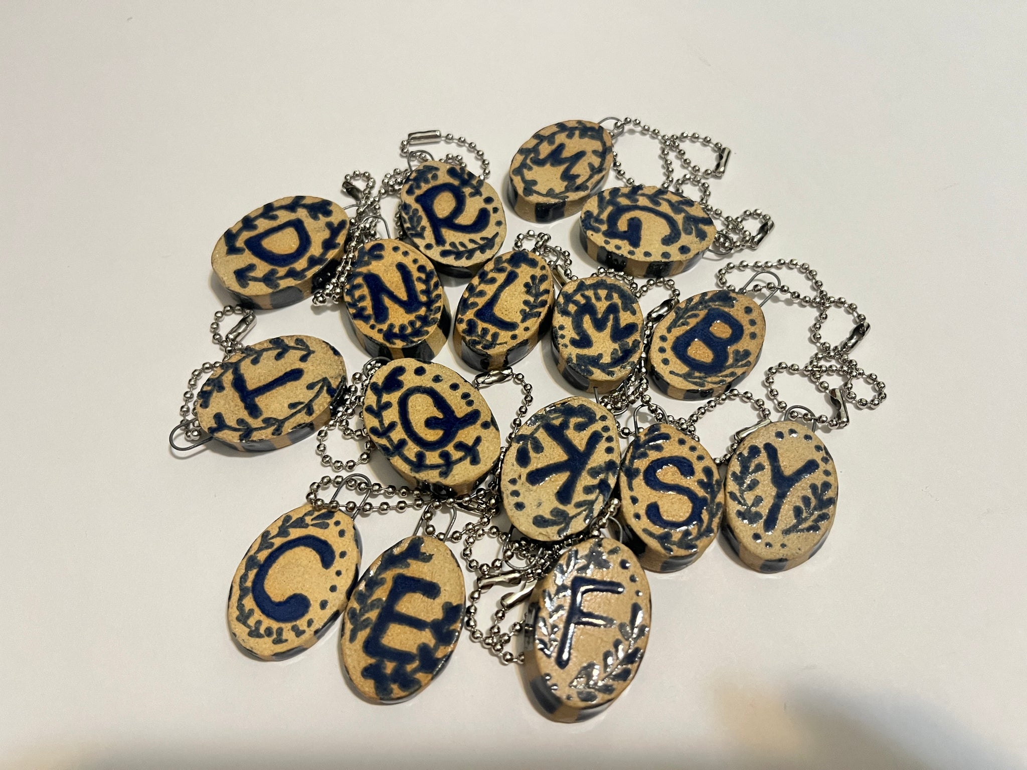 Ceramic Keychain Charms