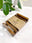 Stained Wood Soap Dish