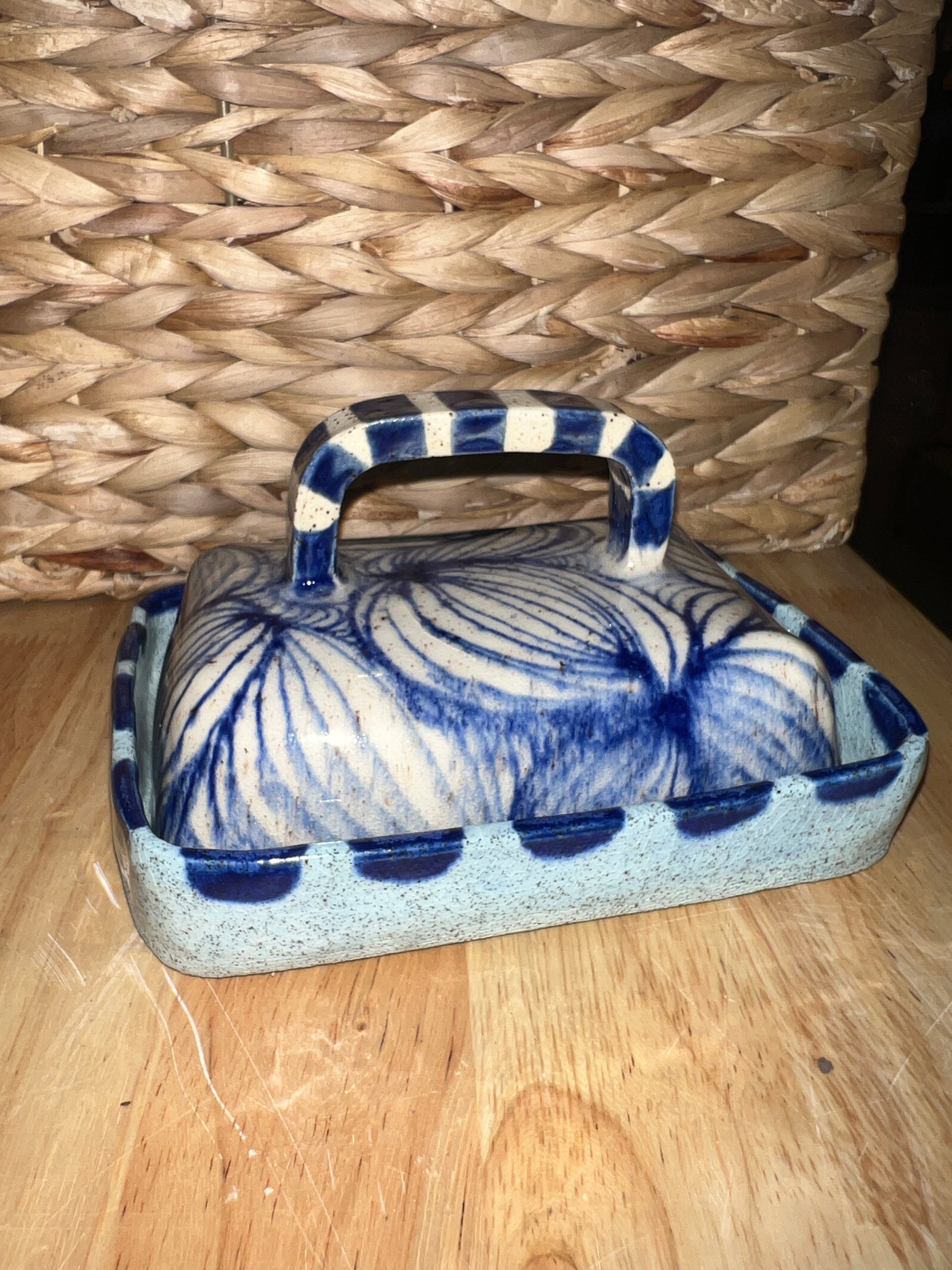 Handmade Ceramic Butter Dish