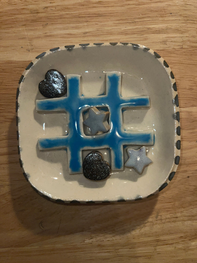 Ceramic Tic Tac Toe Game