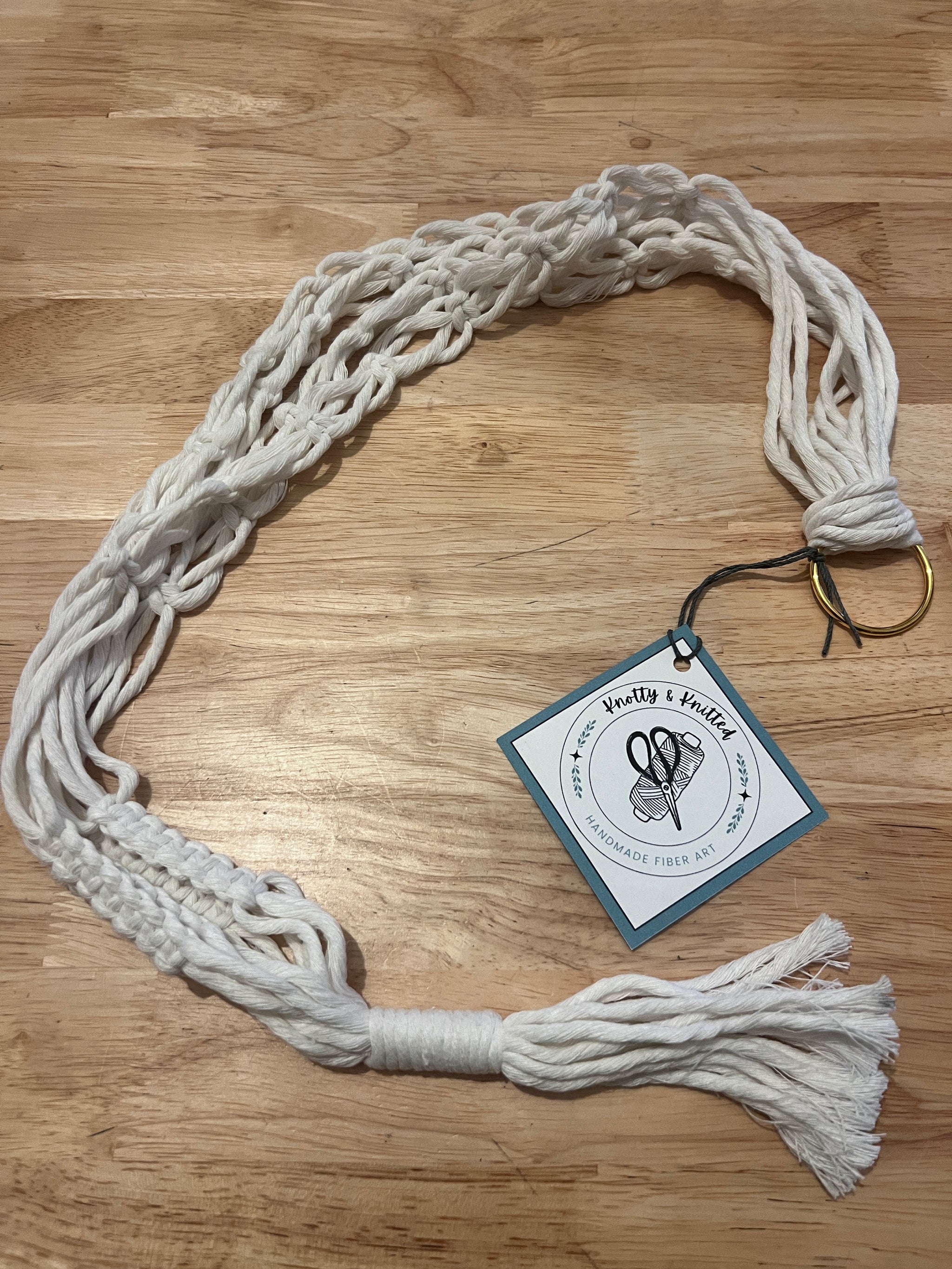 Knotted Plant Hangers