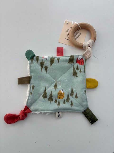 Bitte Organic Crinkle Teether Toy