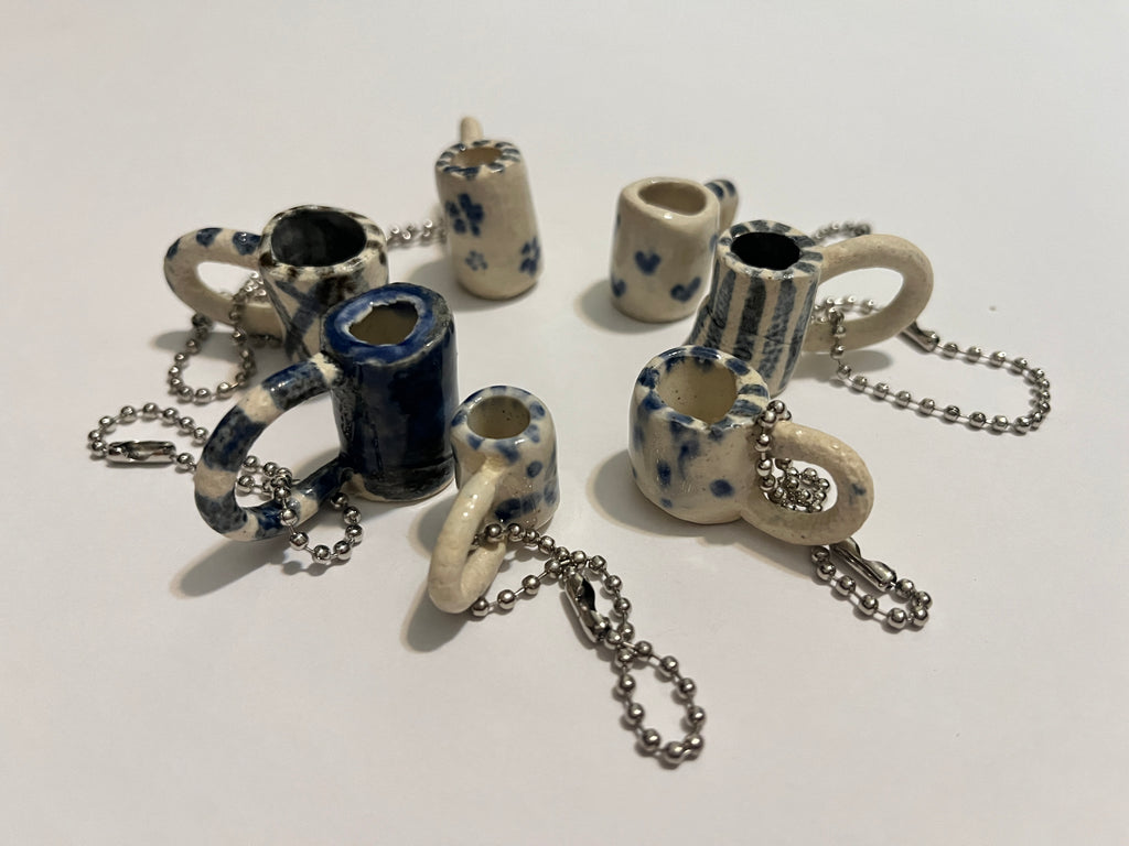 Ceramic Keychain Charms
