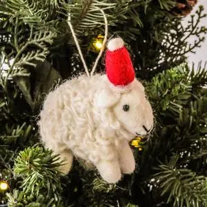 Wool Felt Ornaments - Friendsheep