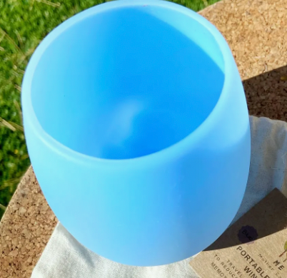 Wine Glasses + Bag - Silicone