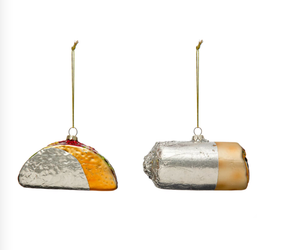 Ornaments: Hand-Painted Glass