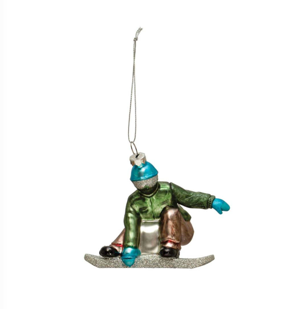 Ornaments: Hand-Painted Glass