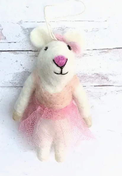 Wool Felt Ornaments - Friendsheep