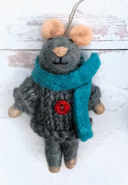 Wool Felt Ornaments - Friendsheep
