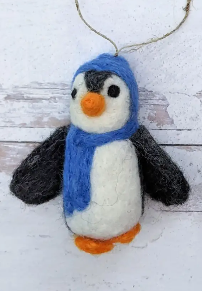 Wool Felt Ornaments - Friendsheep