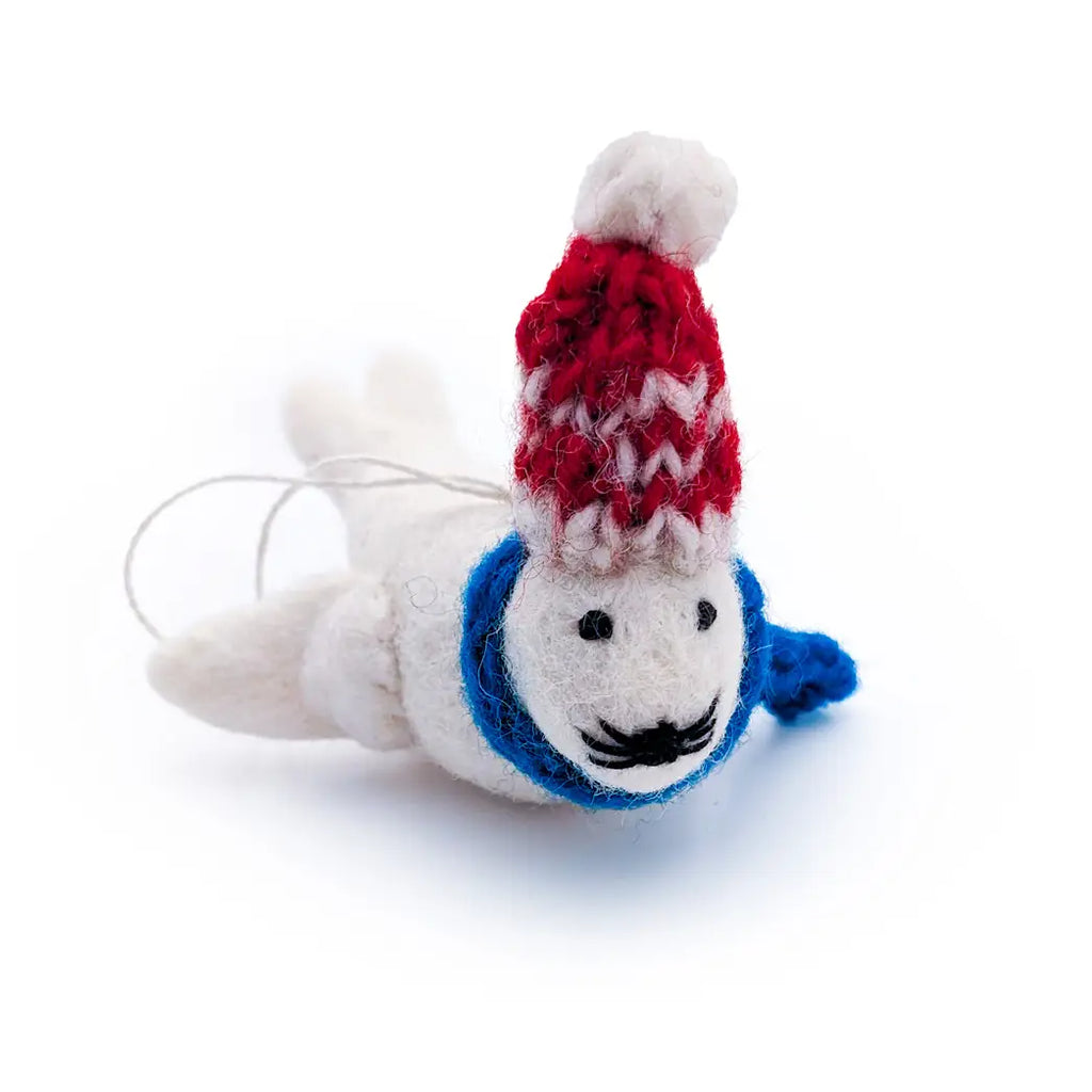 Wool Felt Ornaments - Friendsheep
