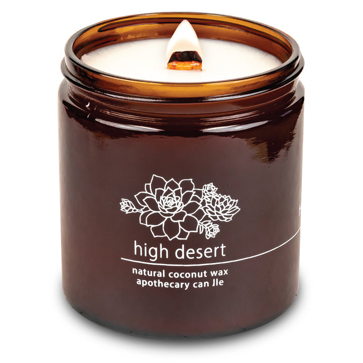 Wood Wick Candle with Natural Coconut Wax