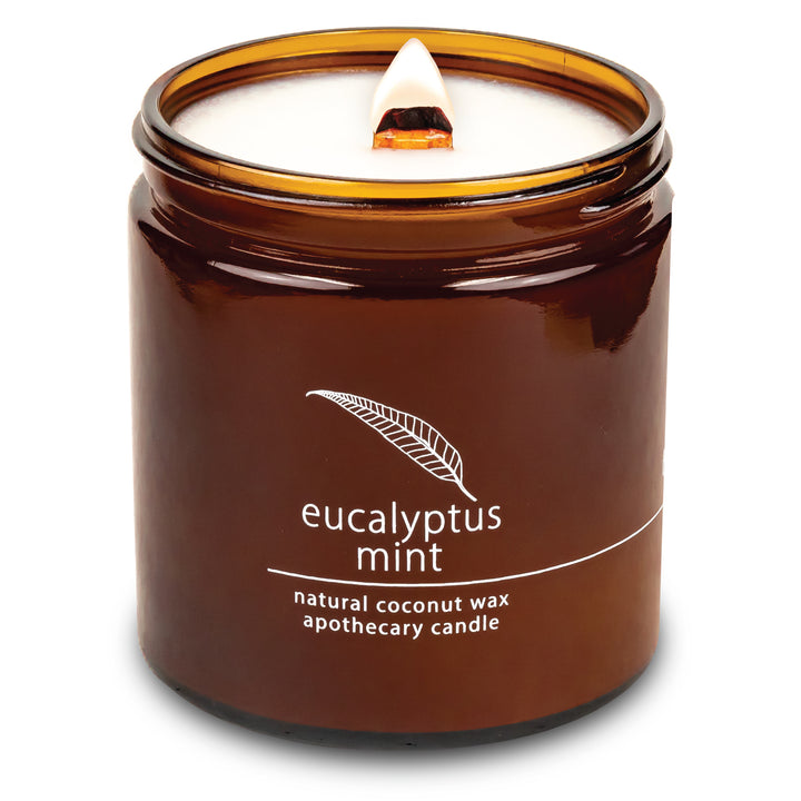 Wood Wick Candle with Natural Coconut Wax