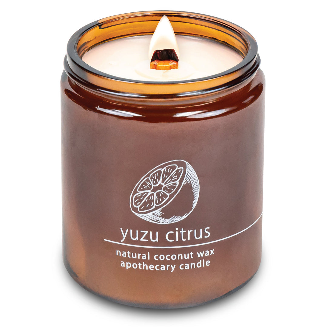 Wood Wick Candle with Natural Coconut Wax