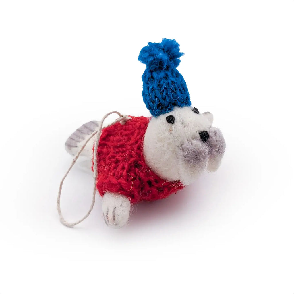 Wool Felt Ornaments - Friendsheep