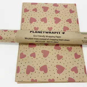 Wrapping Paper Rolls -Recycled Kraft Paper Gift Wrap