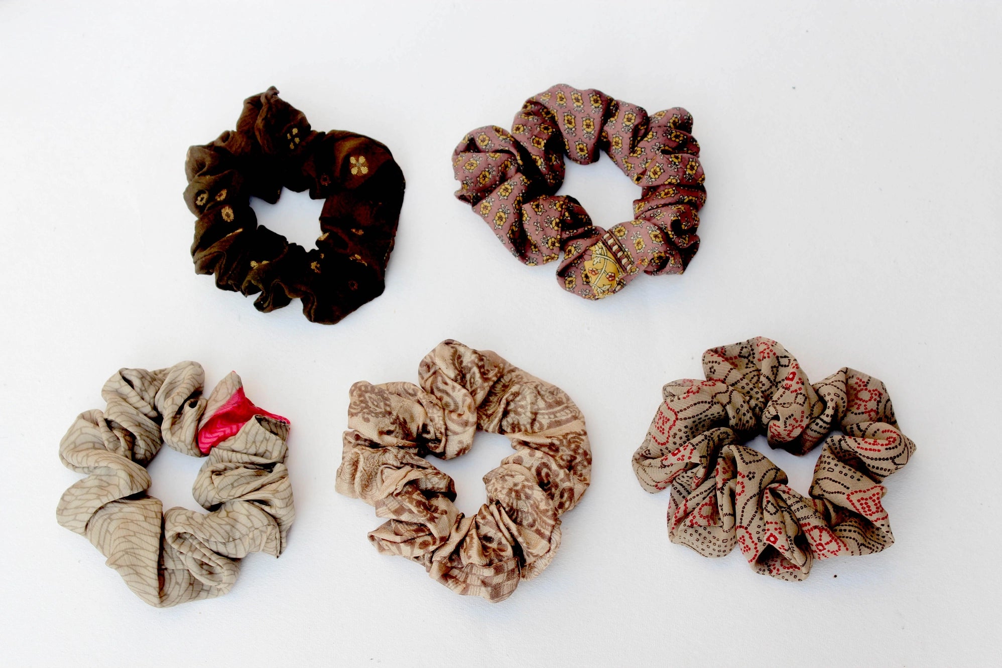 Upcycled - Sari Scrunchie