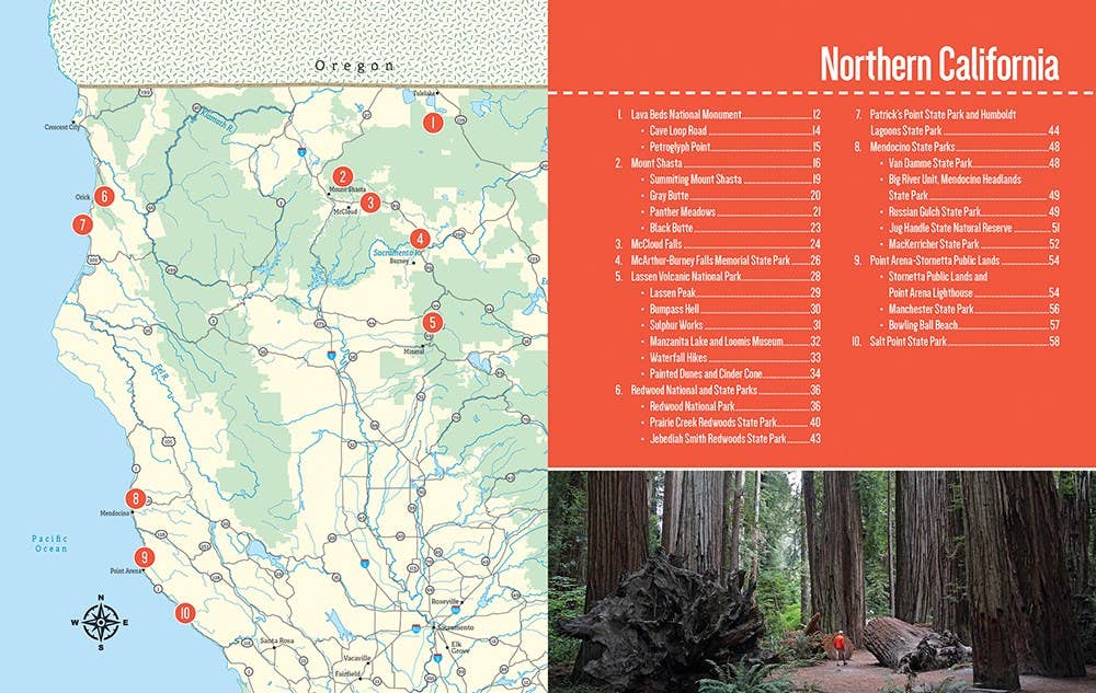 150 Nature Hot Spots In California