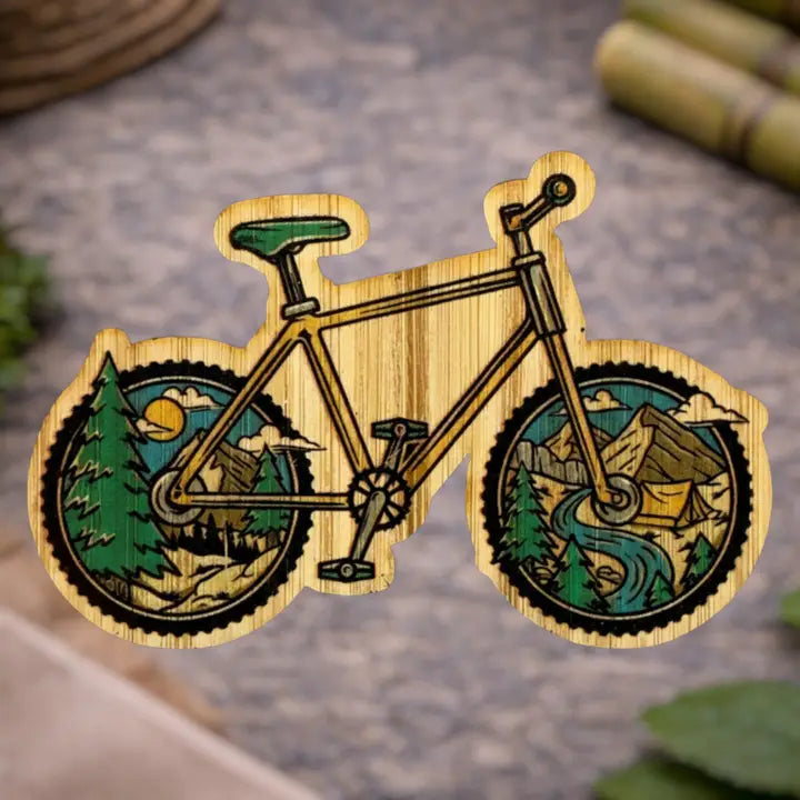 Bamboo Wood Stickers  Nudge Eco Store