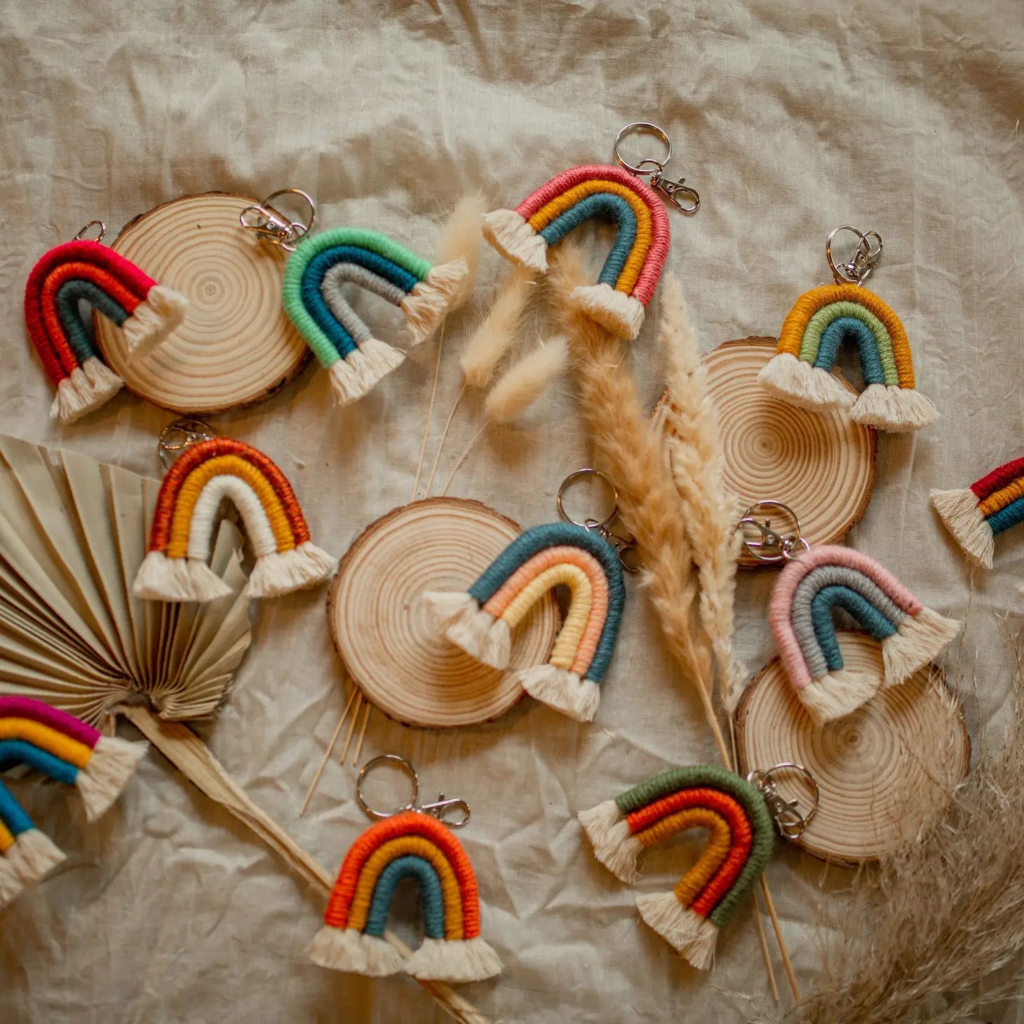 Rainbow Keychain - Macra Madam