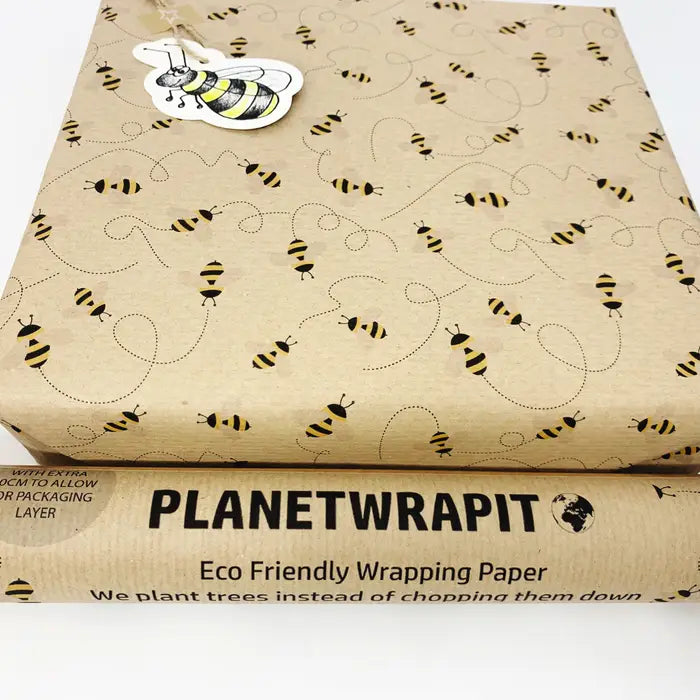 Wrapping Paper Rolls -Recycled Kraft Paper Gift Wrap